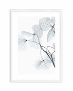 Blue Leaves II Art Print-PRINT-Olive et Oriel-Olive et Oriel-A5 | 5.8" x 8.3" | 14.8 x 21cm-White-With White Border-Buy-Australian-Art-Prints-Online-with-Olive-et-Oriel-Your-Artwork-Specialists-Austrailia-Decorate-With-Coastal-Photo-Wall-Art-Prints-From-Our-Beach-House-Artwork-Collection-Fine-Poster-and-Framed-Artwork