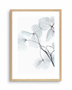 Blue Leaves II Art Print-PRINT-Olive et Oriel-Olive et Oriel-A5 | 5.8" x 8.3" | 14.8 x 21cm-Oak-With White Border-Buy-Australian-Art-Prints-Online-with-Olive-et-Oriel-Your-Artwork-Specialists-Austrailia-Decorate-With-Coastal-Photo-Wall-Art-Prints-From-Our-Beach-House-Artwork-Collection-Fine-Poster-and-Framed-Artwork