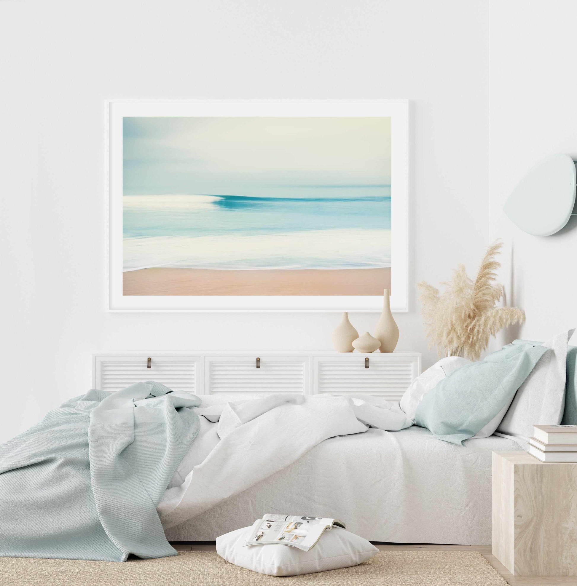 Blurred Waves Art Print-PRINT-Olive et Oriel-Olive et Oriel-Buy-Australian-Art-Prints-Online-with-Olive-et-Oriel-Your-Artwork-Specialists-Austrailia-Decorate-With-Coastal-Photo-Wall-Art-Prints-From-Our-Beach-House-Artwork-Collection-Fine-Poster-and-Framed-Artwork