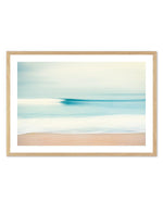 Blurred Waves Art Print-PRINT-Olive et Oriel-Olive et Oriel-A5 | 5.8" x 8.3" | 14.8 x 21cm-Oak-With White Border-Buy-Australian-Art-Prints-Online-with-Olive-et-Oriel-Your-Artwork-Specialists-Austrailia-Decorate-With-Coastal-Photo-Wall-Art-Prints-From-Our-Beach-House-Artwork-Collection-Fine-Poster-and-Framed-Artwork