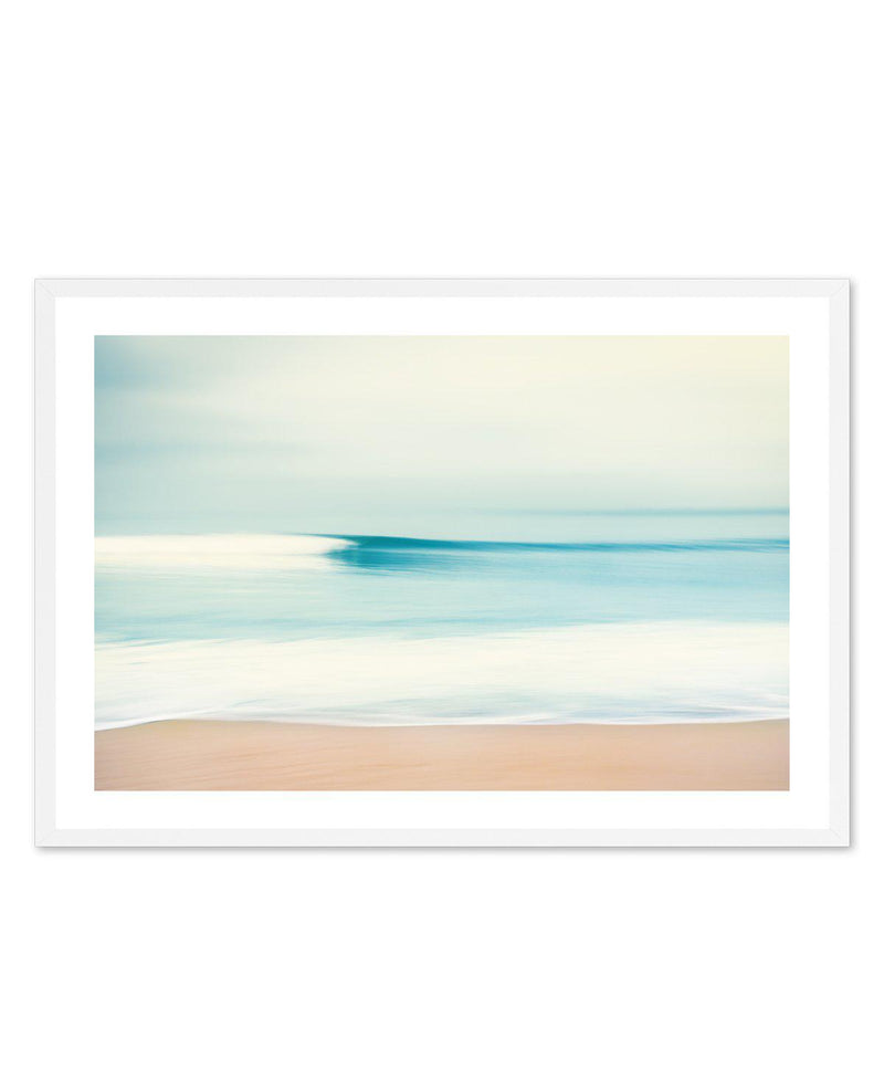 Blurred Waves Art Print-PRINT-Olive et Oriel-Olive et Oriel-A5 | 5.8" x 8.3" | 14.8 x 21cm-White-With White Border-Buy-Australian-Art-Prints-Online-with-Olive-et-Oriel-Your-Artwork-Specialists-Austrailia-Decorate-With-Coastal-Photo-Wall-Art-Prints-From-Our-Beach-House-Artwork-Collection-Fine-Poster-and-Framed-Artwork