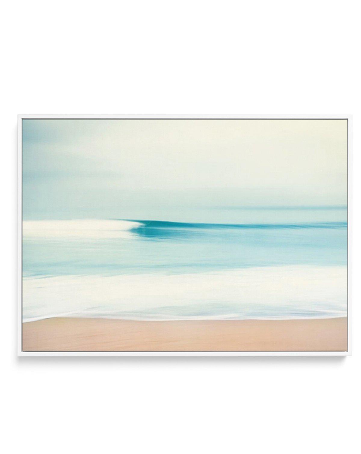 Blurred Waves | Framed Canvas-CANVAS-You can shop wall art online with Olive et Oriel for everything from abstract art to fun kids wall art. Our beautiful modern art prints and canvas art are available from large canvas prints to wall art paintings and our proudly Australian artwork collection offers only the highest quality framed large wall art and canvas art Australia - You can buy fashion photography prints or Hampton print posters and paintings on canvas from Olive et Oriel and have them de