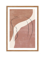 Blush Line Body I Art Print-PRINT-Olive et Oriel-Olive et Oriel-Buy-Australian-Art-Prints-Online-with-Olive-et-Oriel-Your-Artwork-Specialists-Austrailia-Decorate-With-Coastal-Photo-Wall-Art-Prints-From-Our-Beach-House-Artwork-Collection-Fine-Poster-and-Framed-Artwork