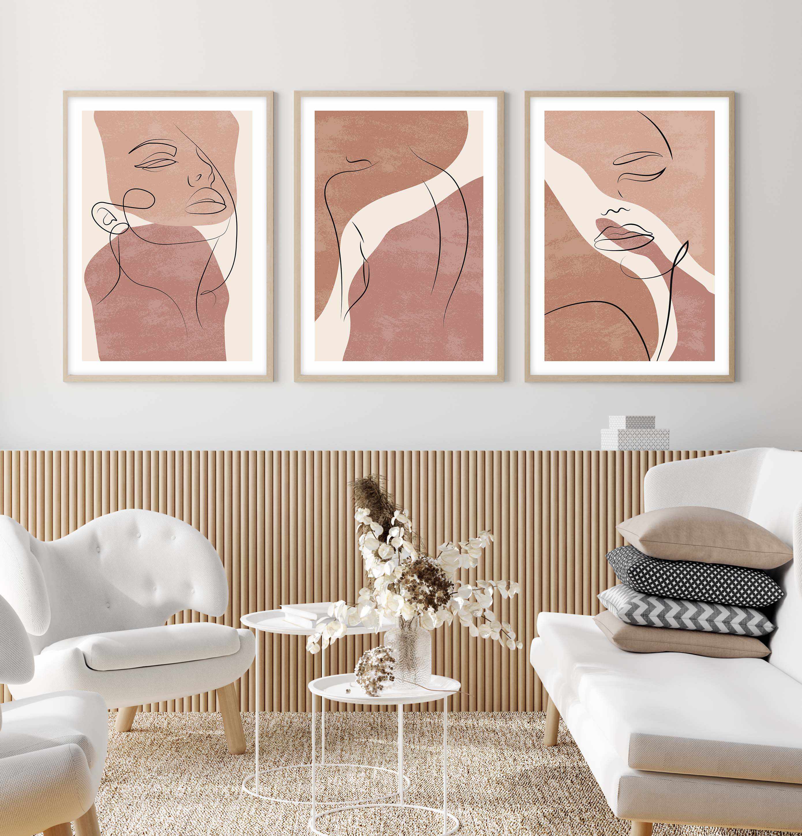 Blush Line Body I Art Print-PRINT-Olive et Oriel-Olive et Oriel-Buy-Australian-Art-Prints-Online-with-Olive-et-Oriel-Your-Artwork-Specialists-Austrailia-Decorate-With-Coastal-Photo-Wall-Art-Prints-From-Our-Beach-House-Artwork-Collection-Fine-Poster-and-Framed-Artwork