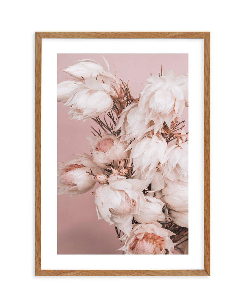 Blushing Bride I Art Print-PRINT-Olive et Oriel-Olive et Oriel-50x70 cm | 19.6" x 27.5"-Walnut-With White Border-Buy-Australian-Art-Prints-Online-with-Olive-et-Oriel-Your-Artwork-Specialists-Austrailia-Decorate-With-Coastal-Photo-Wall-Art-Prints-From-Our-Beach-House-Artwork-Collection-Fine-Poster-and-Framed-Artwork