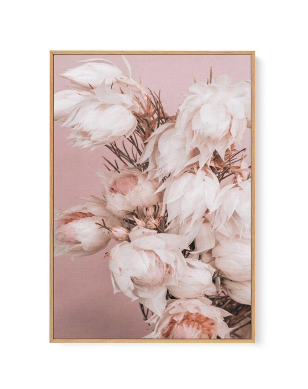 Blushing Bride I | Framed Canvas-CANVAS-You can shop wall art online with Olive et Oriel for everything from abstract art to fun kids wall art. Our beautiful modern art prints and canvas art are available from large canvas prints to wall art paintings and our proudly Australian artwork collection offers only the highest quality framed large wall art and canvas art Australia - You can buy fashion photography prints or Hampton print posters and paintings on canvas from Olive et Oriel and have them