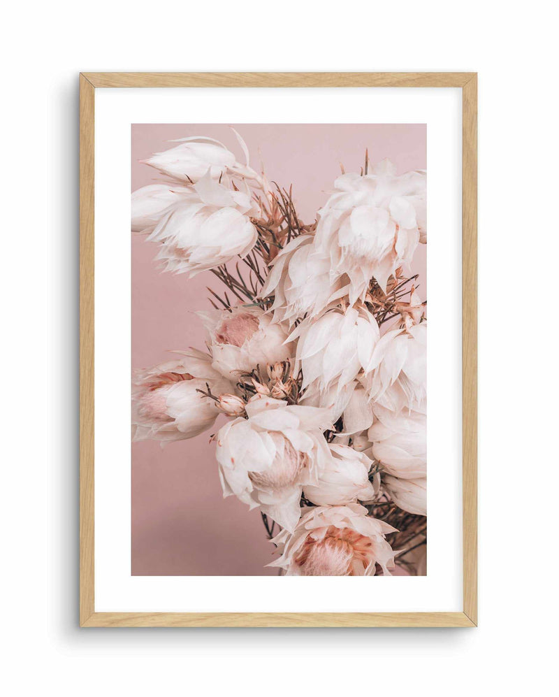 Blushing Bride I Art Print-PRINT-Olive et Oriel-Olive et Oriel-A5 | 5.8" x 8.3" | 14.8 x 21cm-Oak-With White Border-Buy-Australian-Art-Prints-Online-with-Olive-et-Oriel-Your-Artwork-Specialists-Austrailia-Decorate-With-Coastal-Photo-Wall-Art-Prints-From-Our-Beach-House-Artwork-Collection-Fine-Poster-and-Framed-Artwork
