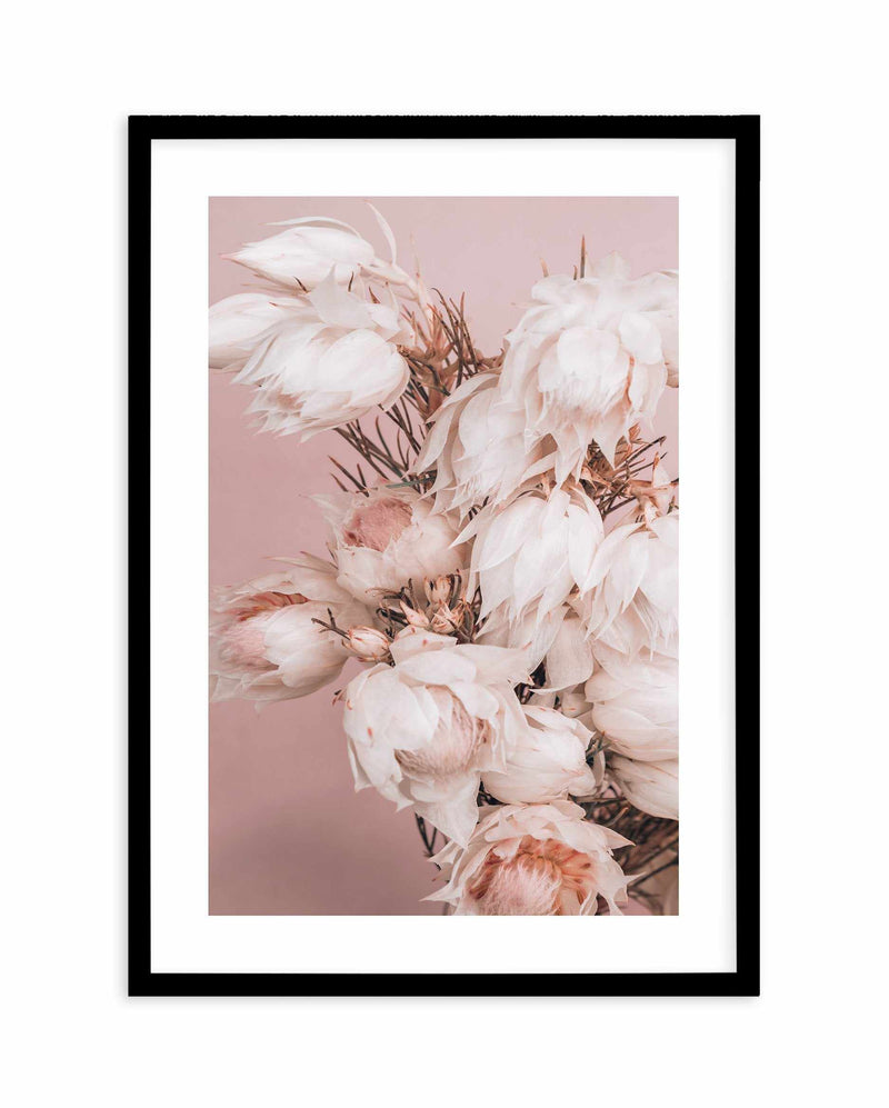 Blushing Bride I Art Print-PRINT-Olive et Oriel-Olive et Oriel-A5 | 5.8" x 8.3" | 14.8 x 21cm-Black-With White Border-Buy-Australian-Art-Prints-Online-with-Olive-et-Oriel-Your-Artwork-Specialists-Austrailia-Decorate-With-Coastal-Photo-Wall-Art-Prints-From-Our-Beach-House-Artwork-Collection-Fine-Poster-and-Framed-Artwork