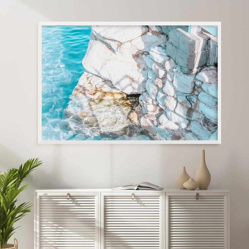 Blushing Bronte Art Print-PRINT-Olive et Oriel-Olive et Oriel-Buy-Australian-Art-Prints-Online-with-Olive-et-Oriel-Your-Artwork-Specialists-Austrailia-Decorate-With-Coastal-Photo-Wall-Art-Prints-From-Our-Beach-House-Artwork-Collection-Fine-Poster-and-Framed-Artwork