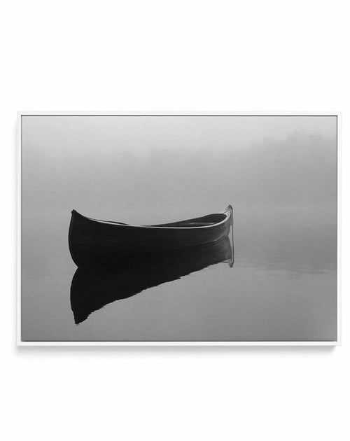 Boat On The Lake | Framed Canvas-CANVAS-You can shop wall art online with Olive et Oriel for everything from abstract art to fun kids wall art. Our beautiful modern art prints and canvas art are available from large canvas prints to wall art paintings and our proudly Australian artwork collection offers only the highest quality framed large wall art and canvas art Australia - You can buy fashion photography prints or Hampton print posters and paintings on canvas from Olive et Oriel and have them