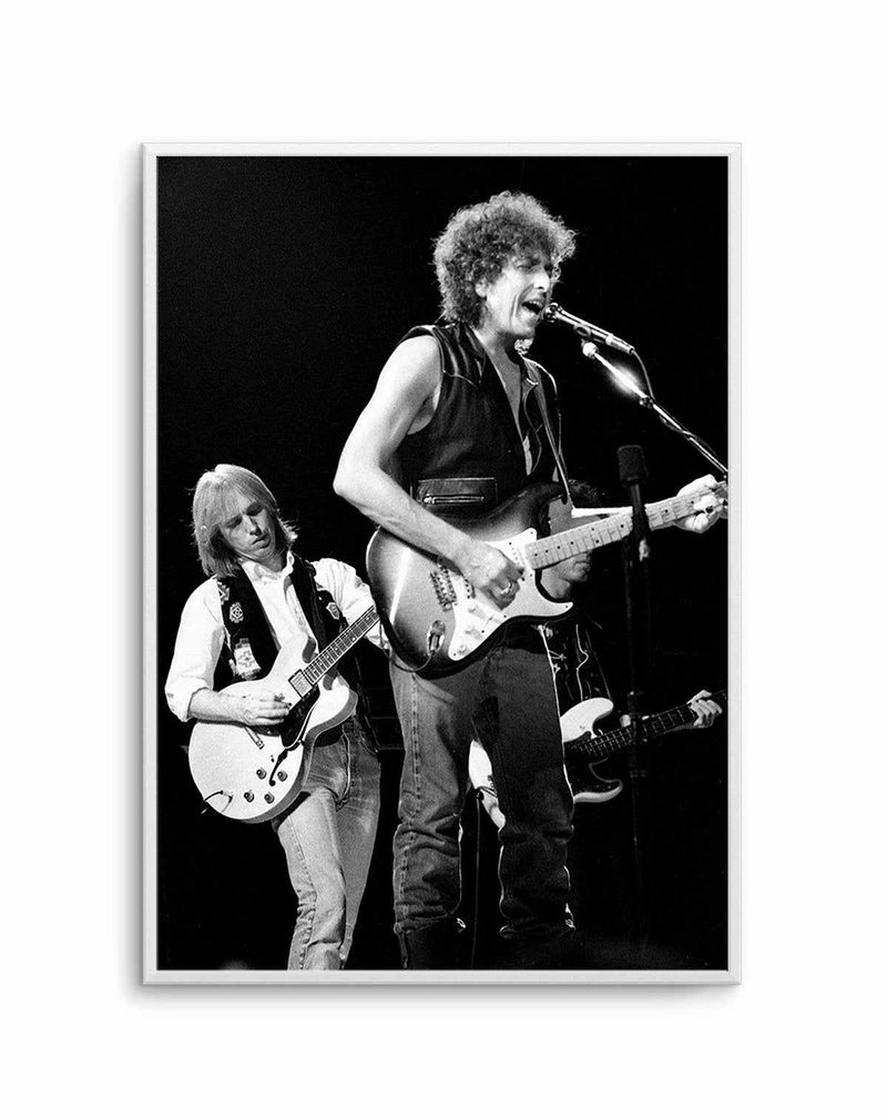 Bob Dylan & Tom Petty | Tony Mott Collection Art Print-PRINT-Olive et Oriel-Olive et Oriel-A5 | 5.8" x 8.3" | 14.8 x 21cm-Unframed Art Print-With White Border-Buy-Australian-Art-Prints-Online-with-Olive-et-Oriel-Your-Artwork-Specialists-Austrailia-Decorate-With-Coastal-Photo-Wall-Art-Prints-From-Our-Beach-House-Artwork-Collection-Fine-Poster-and-Framed-Artwork