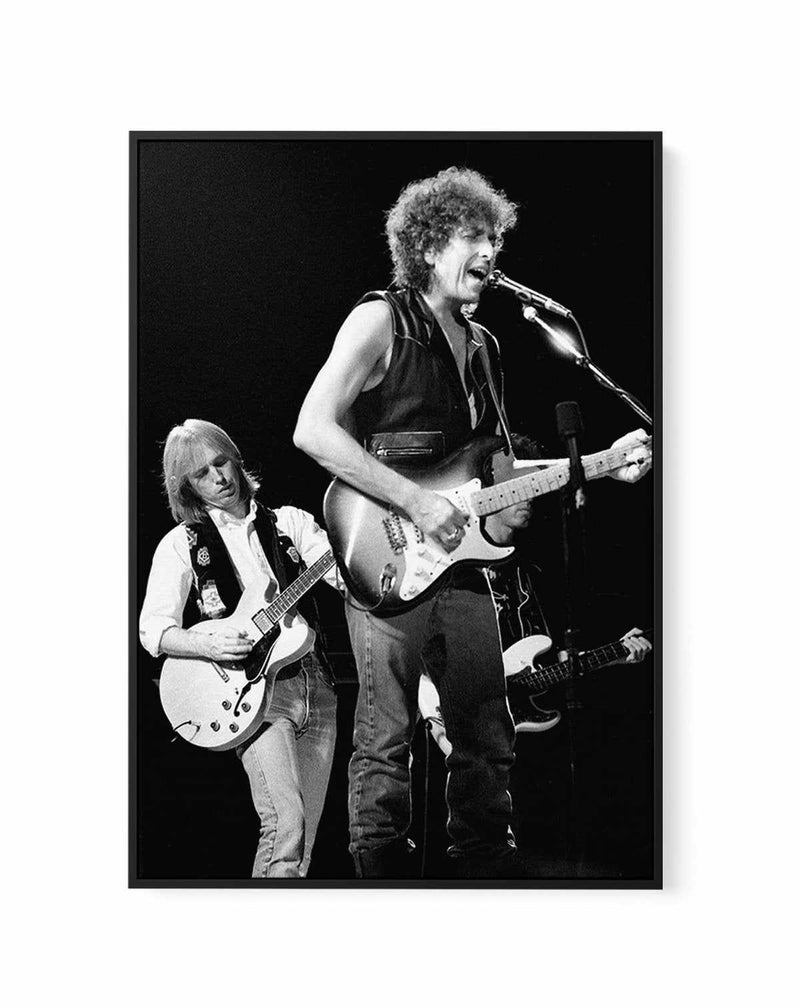 Bob Dylan & Tom Petty | Tony Mott Collection | Framed Canvas-CANVAS-You can shop wall art online with Olive et Oriel for everything from abstract art to fun kids wall art. Our beautiful modern art prints and canvas art are available from large canvas prints to wall art paintings and our proudly Australian artwork collection offers only the highest quality framed large wall art and canvas art Australia - You can buy fashion photography prints or Hampton print posters and paintings on canvas from 