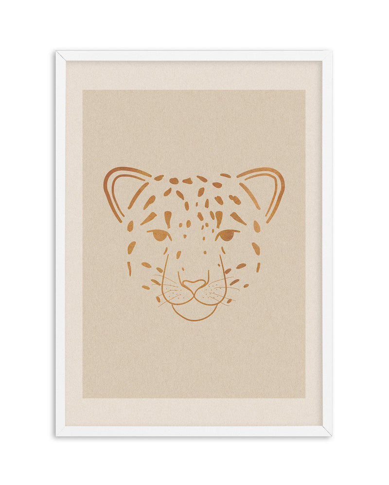 Boheme Leopard Art Print-PRINT-Olive et Oriel-Olive et Oriel-A5 | 5.8" x 8.3" | 14.8 x 21cm-White-With White Border-Buy-Australian-Art-Prints-Online-with-Olive-et-Oriel-Your-Artwork-Specialists-Austrailia-Decorate-With-Coastal-Photo-Wall-Art-Prints-From-Our-Beach-House-Artwork-Collection-Fine-Poster-and-Framed-Artwork