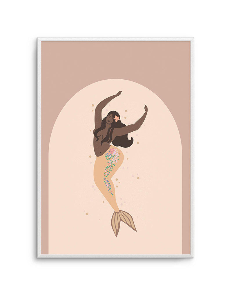 Boheme Mermaid I Art Print-PRINT-Olive et Oriel-Olive et Oriel-A5 | 5.8" x 8.3" | 14.8 x 21cm-Unframed Art Print-With White Border-Buy-Australian-Art-Prints-Online-with-Olive-et-Oriel-Your-Artwork-Specialists-Austrailia-Decorate-With-Coastal-Photo-Wall-Art-Prints-From-Our-Beach-House-Artwork-Collection-Fine-Poster-and-Framed-Artwork