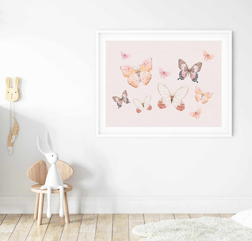 Bohemian Butterflies | LS Art Print-PRINT-Olive et Oriel-Olive et Oriel-Buy-Australian-Art-Prints-Online-with-Olive-et-Oriel-Your-Artwork-Specialists-Austrailia-Decorate-With-Coastal-Photo-Wall-Art-Prints-From-Our-Beach-House-Artwork-Collection-Fine-Poster-and-Framed-Artwork