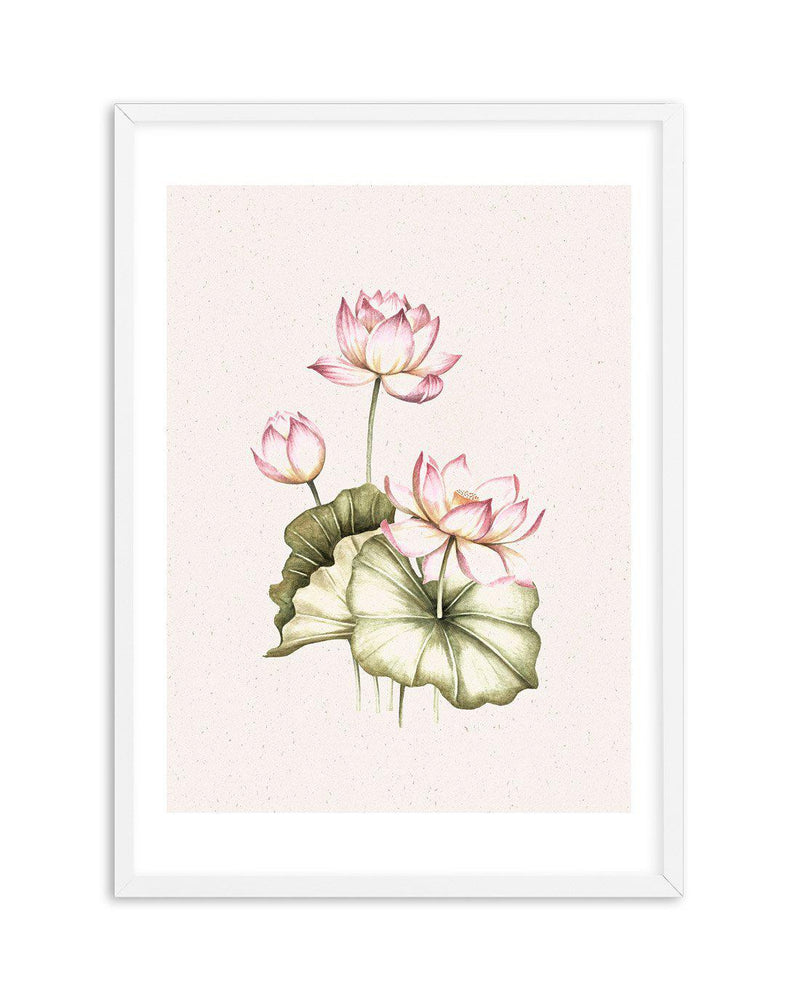 Bohemian Lotus II Art Print-PRINT-Olive et Oriel-Olive et Oriel-A5 | 5.8" x 8.3" | 14.8 x 21cm-White-With White Border-Buy-Australian-Art-Prints-Online-with-Olive-et-Oriel-Your-Artwork-Specialists-Austrailia-Decorate-With-Coastal-Photo-Wall-Art-Prints-From-Our-Beach-House-Artwork-Collection-Fine-Poster-and-Framed-Artwork