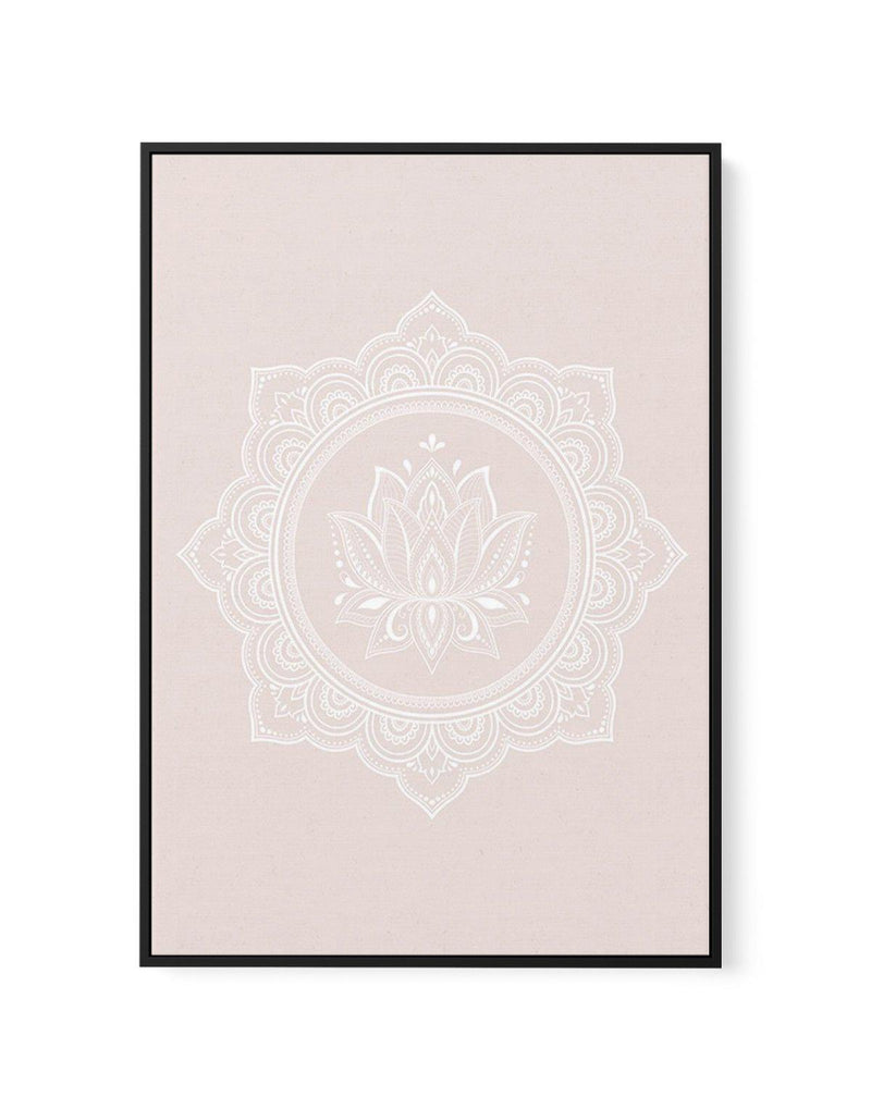 Bohemian Lotus | Mandala | Framed Canvas-CANVAS-You can shop wall art online with Olive et Oriel for everything from abstract art to fun kids wall art. Our beautiful modern art prints and canvas art are available from large canvas prints to wall art paintings and our proudly Australian artwork collection offers only the highest quality framed large wall art and canvas art Australia - You can buy fashion photography prints or Hampton print posters and paintings on canvas from Olive et Oriel and h