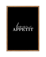 Bon Appetit Art Print-PRINT-Olive et Oriel-Olive et Oriel-50x70 cm | 19.6" x 27.5"-Walnut-With White Border-Buy-Australian-Art-Prints-Online-with-Olive-et-Oriel-Your-Artwork-Specialists-Austrailia-Decorate-With-Coastal-Photo-Wall-Art-Prints-From-Our-Beach-House-Artwork-Collection-Fine-Poster-and-Framed-Artwork