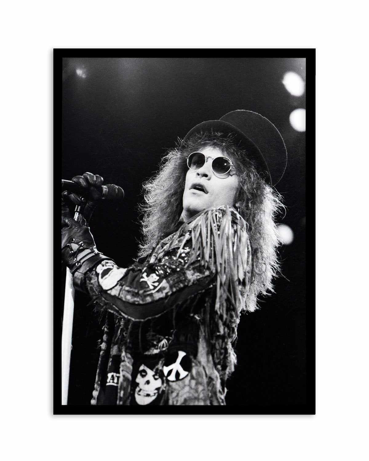 Bon Jovi | Tony Mott Collection Art Print-PRINT-Olive et Oriel-Olive et Oriel-A5 | 5.8" x 8.3" | 14.8 x 21cm-Black-With White Border-Buy-Australian-Art-Prints-Online-with-Olive-et-Oriel-Your-Artwork-Specialists-Austrailia-Decorate-With-Coastal-Photo-Wall-Art-Prints-From-Our-Beach-House-Artwork-Collection-Fine-Poster-and-Framed-Artwork