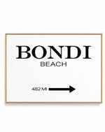 Bondi Beach | Framed Canvas