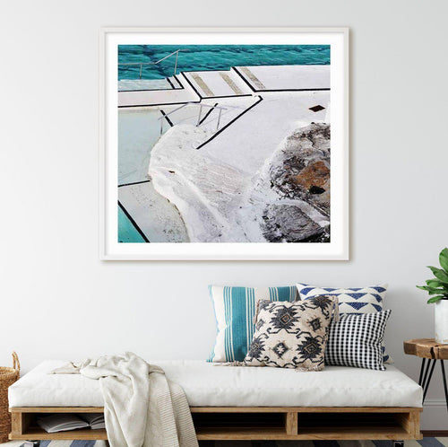 Bondi Etapes | SQ Art Print-PRINT-Olive et Oriel-Olive et Oriel-Buy-Australian-Art-Prints-Online-with-Olive-et-Oriel-Your-Artwork-Specialists-Austrailia-Decorate-With-Coastal-Photo-Wall-Art-Prints-From-Our-Beach-House-Artwork-Collection-Fine-Poster-and-Framed-Artwork