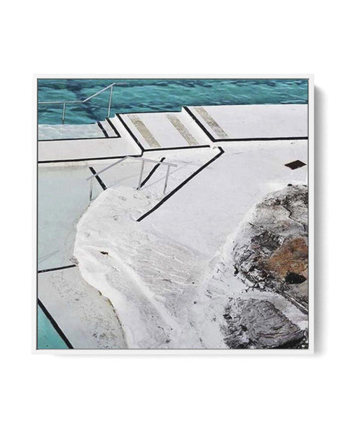 Bondi Etapes SQ | Framed Canvas-CANVAS-You can shop wall art online with Olive et Oriel for everything from abstract art to fun kids wall art. Our beautiful modern art prints and canvas art are available from large canvas prints to wall art paintings and our proudly Australian artwork collection offers only the highest quality framed large wall art and canvas art Australia - You can buy fashion photography prints or Hampton print posters and paintings on canvas from Olive et Oriel and have them 