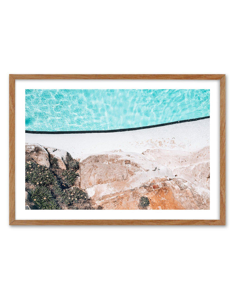 Bondi Icebergs In Bloom Art Print-PRINT-Olive et Oriel-Olive et Oriel-50x70 cm | 19.6" x 27.5"-Walnut-With White Border-Buy-Australian-Art-Prints-Online-with-Olive-et-Oriel-Your-Artwork-Specialists-Austrailia-Decorate-With-Coastal-Photo-Wall-Art-Prints-From-Our-Beach-House-Artwork-Collection-Fine-Poster-and-Framed-Artwork