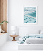 Bondi In Blue II Art Print-PRINT-Olive et Oriel-Olive et Oriel-Buy-Australian-Art-Prints-Online-with-Olive-et-Oriel-Your-Artwork-Specialists-Austrailia-Decorate-With-Coastal-Photo-Wall-Art-Prints-From-Our-Beach-House-Artwork-Collection-Fine-Poster-and-Framed-Artwork