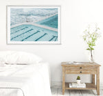 Bondi In Blue | LS Art Print-PRINT-Olive et Oriel-Olive et Oriel-Buy-Australian-Art-Prints-Online-with-Olive-et-Oriel-Your-Artwork-Specialists-Austrailia-Decorate-With-Coastal-Photo-Wall-Art-Prints-From-Our-Beach-House-Artwork-Collection-Fine-Poster-and-Framed-Artwork