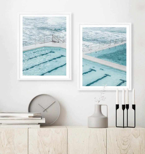 Bondi In Blue I Art Print-PRINT-Olive et Oriel-Olive et Oriel-Buy-Australian-Art-Prints-Online-with-Olive-et-Oriel-Your-Artwork-Specialists-Austrailia-Decorate-With-Coastal-Photo-Wall-Art-Prints-From-Our-Beach-House-Artwork-Collection-Fine-Poster-and-Framed-Artwork