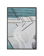 Bondi Pool View | Framed Canvas-CANVAS-You can shop wall art online with Olive et Oriel for everything from abstract art to fun kids wall art. Our beautiful modern art prints and canvas art are available from large canvas prints to wall art paintings and our proudly Australian artwork collection offers only the highest quality framed large wall art and canvas art Australia - You can buy fashion photography prints or Hampton print posters and paintings on canvas from Olive et Oriel and have them 