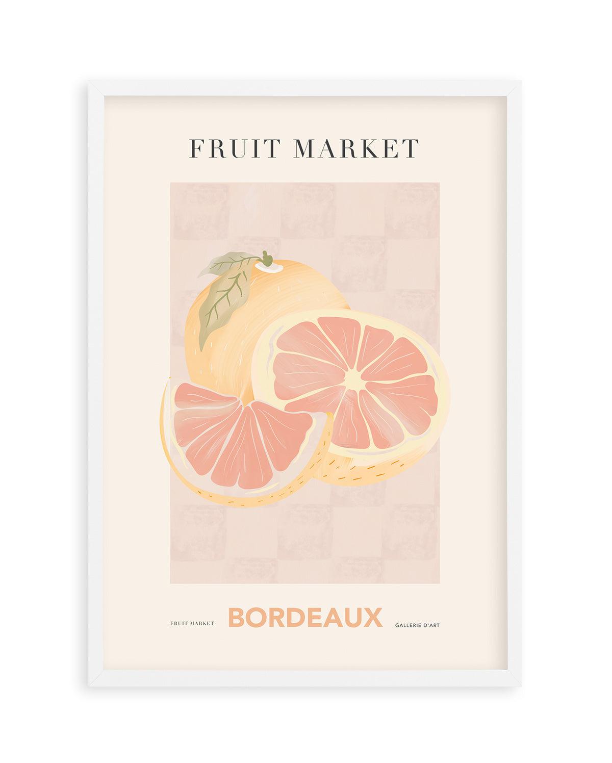 Fruit Market Bordeaux Art Print-PRINT-Olive et Oriel-Olive et Oriel-A5 | 5.8" x 8.3" | 14.8 x 21cm-White-With White Border-Buy-Australian-Art-Prints-Online-with-Olive-et-Oriel-Your-Artwork-Specialists-Austrailia-Decorate-With-Coastal-Photo-Wall-Art-Prints-From-Our-Beach-House-Artwork-Collection-Fine-Poster-and-Framed-Artwork