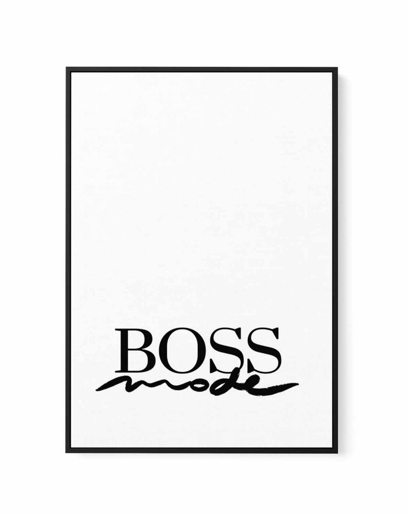 Boss Mode | Framed Canvas-CANVAS-You can shop wall art online with Olive et Oriel for everything from abstract art to fun kids wall art. Our beautiful modern art prints and canvas art are available from large canvas prints to wall art paintings and our proudly Australian artwork collection offers only the highest quality framed large wall art and canvas art Australia - You can buy fashion photography prints or Hampton print posters and paintings on canvas from Olive et Oriel and have them delive