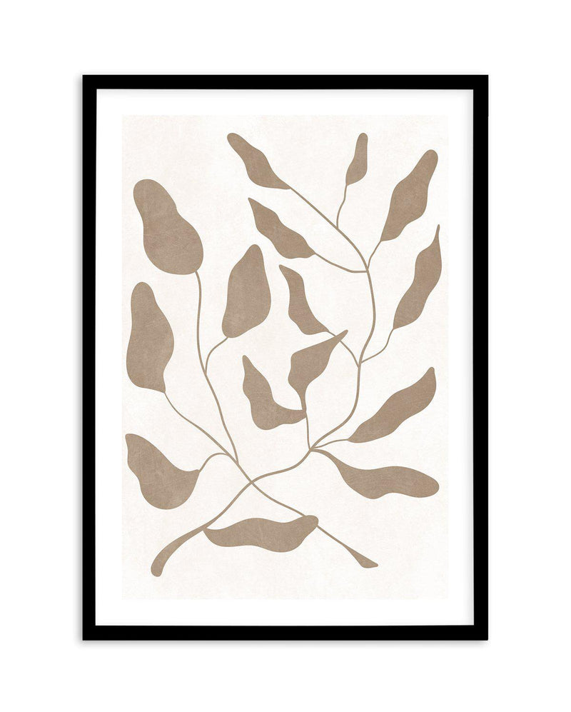 Botanica I in Bronze Art Print-PRINT-Olive et Oriel-Olive et Oriel-A5 | 5.8" x 8.3" | 14.8 x 21cm-Black-With White Border-Buy-Australian-Art-Prints-Online-with-Olive-et-Oriel-Your-Artwork-Specialists-Austrailia-Decorate-With-Coastal-Photo-Wall-Art-Prints-From-Our-Beach-House-Artwork-Collection-Fine-Poster-and-Framed-Artwork