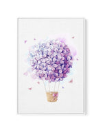 Bouquet Balloon on Linen I | Framed Canvas-CANVAS-You can shop wall art online with Olive et Oriel for everything from abstract art to fun kids wall art. Our beautiful modern art prints and canvas art are available from large canvas prints to wall art paintings and our proudly Australian artwork collection offers only the highest quality framed large wall art and canvas art Australia - You can buy fashion photography prints or Hampton print posters and paintings on canvas from Olive et Oriel and