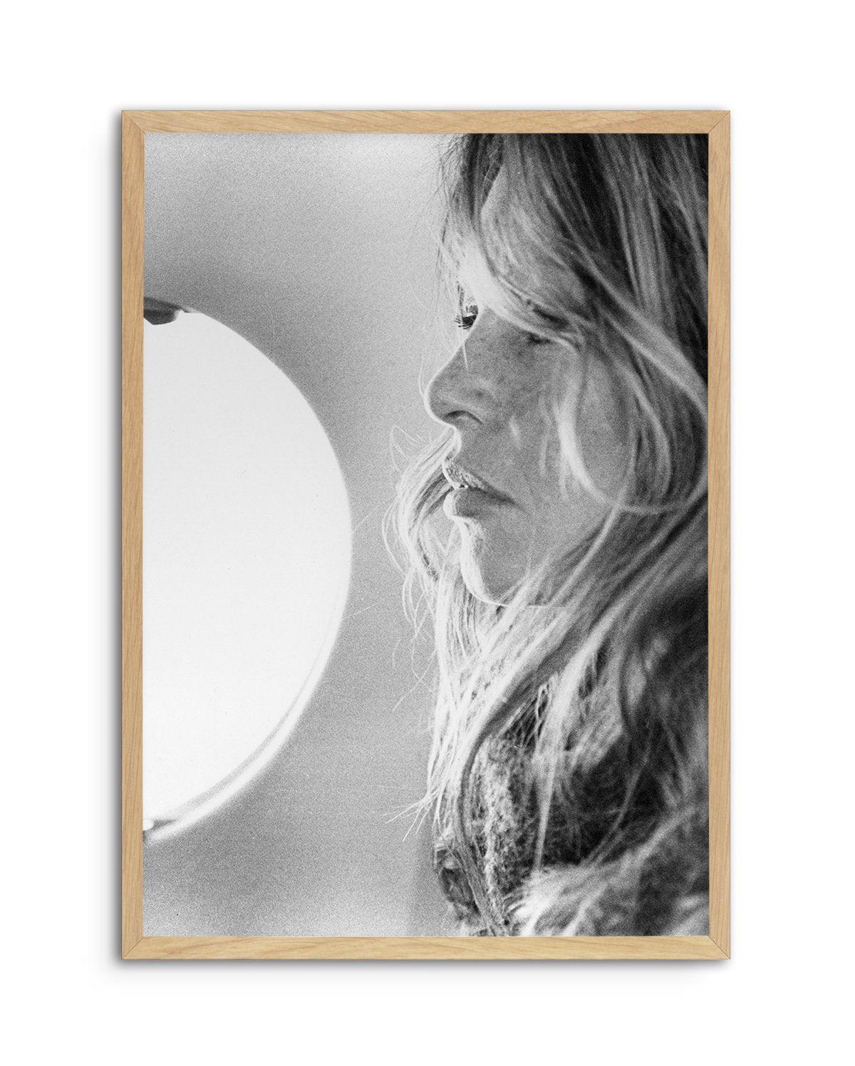 Brigitte Bardot I Art Print-PRINT-Olive et Oriel-Olive et Oriel-A5 | 5.8" x 8.3" | 14.8 x 21cm-Oak-With White Border-Buy-Australian-Art-Prints-Online-with-Olive-et-Oriel-Your-Artwork-Specialists-Austrailia-Decorate-With-Coastal-Photo-Wall-Art-Prints-From-Our-Beach-House-Artwork-Collection-Fine-Poster-and-Framed-Artwork