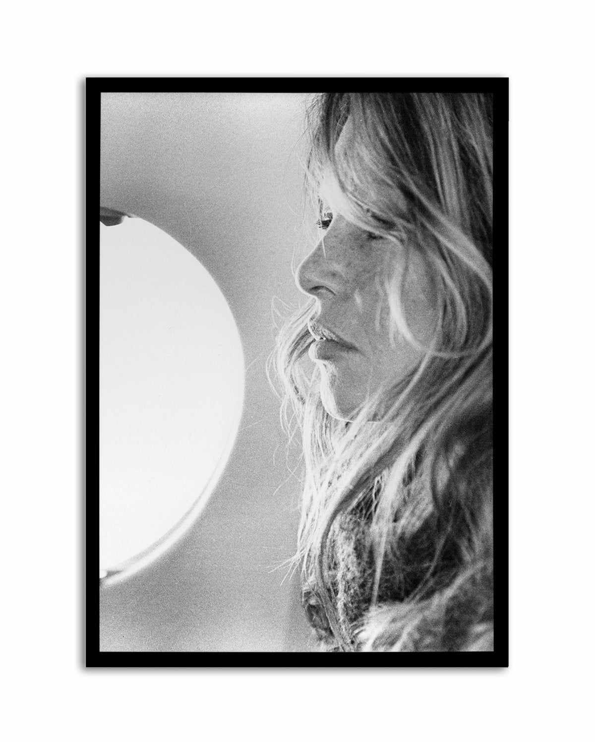 Brigitte Bardot I Art Print-PRINT-Olive et Oriel-Olive et Oriel-A5 | 5.8" x 8.3" | 14.8 x 21cm-Black-With White Border-Buy-Australian-Art-Prints-Online-with-Olive-et-Oriel-Your-Artwork-Specialists-Austrailia-Decorate-With-Coastal-Photo-Wall-Art-Prints-From-Our-Beach-House-Artwork-Collection-Fine-Poster-and-Framed-Artwork