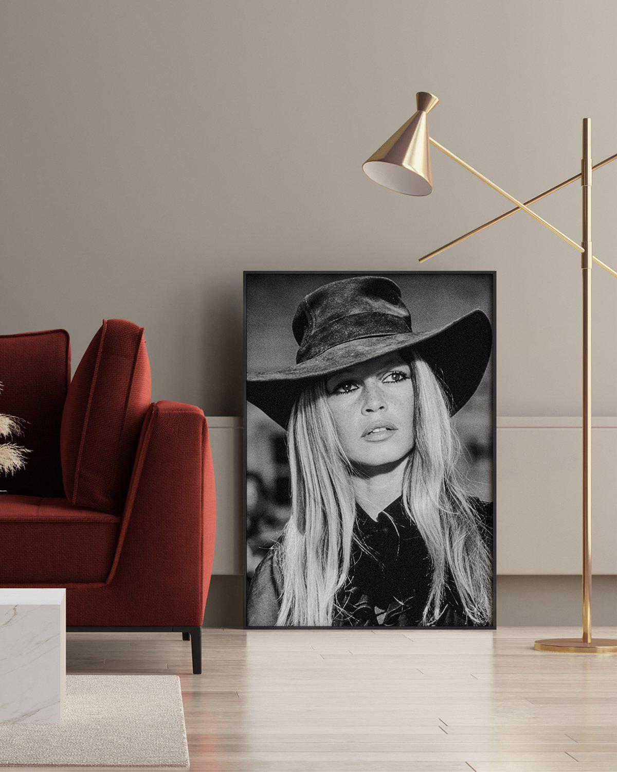 Brigitte Bardot II Art Print-PRINT-Olive et Oriel-Olive et Oriel-Buy-Australian-Art-Prints-Online-with-Olive-et-Oriel-Your-Artwork-Specialists-Austrailia-Decorate-With-Coastal-Photo-Wall-Art-Prints-From-Our-Beach-House-Artwork-Collection-Fine-Poster-and-Framed-Artwork