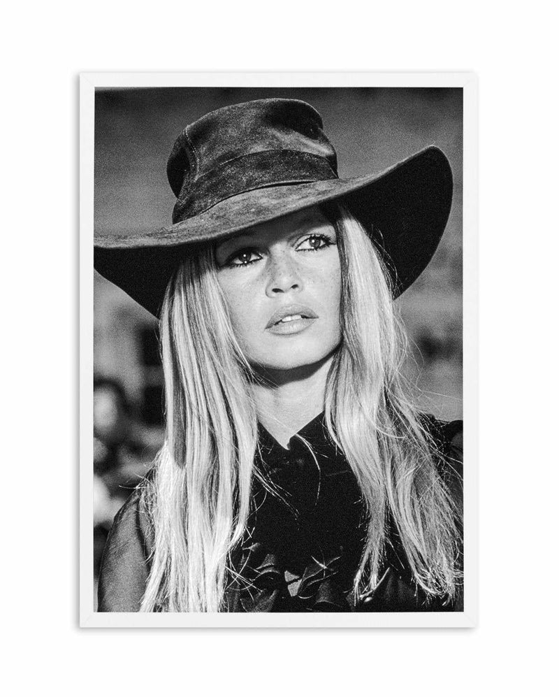 Brigitte Bardot II Art Print-PRINT-Olive et Oriel-Olive et Oriel-A5 | 5.8" x 8.3" | 14.8 x 21cm-White-With White Border-Buy-Australian-Art-Prints-Online-with-Olive-et-Oriel-Your-Artwork-Specialists-Austrailia-Decorate-With-Coastal-Photo-Wall-Art-Prints-From-Our-Beach-House-Artwork-Collection-Fine-Poster-and-Framed-Artwork