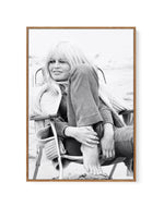 Brigitte Bardot III (B&W) | Framed Canvas-CANVAS-You can shop wall art online with Olive et Oriel for everything from abstract art to fun kids wall art. Our beautiful modern art prints and canvas art are available from large canvas prints to wall art paintings and our proudly Australian artwork collection offers only the highest quality framed large wall art and canvas art Australia - You can buy fashion photography prints or Hampton print posters and paintings on canvas from Olive et Oriel and 