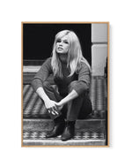 Brigitte Bardot IV | Framed Canvas-CANVAS-You can shop wall art online with Olive et Oriel for everything from abstract art to fun kids wall art. Our beautiful modern art prints and canvas art are available from large canvas prints to wall art paintings and our proudly Australian artwork collection offers only the highest quality framed large wall art and canvas art Australia - You can buy fashion photography prints or Hampton print posters and paintings on canvas from Olive et Oriel and have th