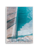 Bronte Pool Abstract I Art Print-PRINT-Olive et Oriel-Olive et Oriel-A5 | 5.8" x 8.3" | 14.8 x 21cm-Unframed Art Print-With White Border-Buy-Australian-Art-Prints-Online-with-Olive-et-Oriel-Your-Artwork-Specialists-Austrailia-Decorate-With-Coastal-Photo-Wall-Art-Prints-From-Our-Beach-House-Artwork-Collection-Fine-Poster-and-Framed-Artwork