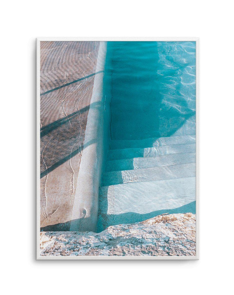Bronte Pool Abstract I Art Print-PRINT-Olive et Oriel-Olive et Oriel-A5 | 5.8" x 8.3" | 14.8 x 21cm-Unframed Art Print-With White Border-Buy-Australian-Art-Prints-Online-with-Olive-et-Oriel-Your-Artwork-Specialists-Austrailia-Decorate-With-Coastal-Photo-Wall-Art-Prints-From-Our-Beach-House-Artwork-Collection-Fine-Poster-and-Framed-Artwork