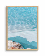 Bronte Pool Abstract II Art Print-PRINT-Olive et Oriel-Olive et Oriel-A5 | 5.8" x 8.3" | 14.8 x 21cm-Oak-With White Border-Buy-Australian-Art-Prints-Online-with-Olive-et-Oriel-Your-Artwork-Specialists-Austrailia-Decorate-With-Coastal-Photo-Wall-Art-Prints-From-Our-Beach-House-Artwork-Collection-Fine-Poster-and-Framed-Artwork