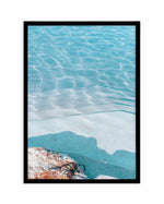 Bronte Pool Abstract II Art Print-PRINT-Olive et Oriel-Olive et Oriel-A5 | 5.8" x 8.3" | 14.8 x 21cm-Black-With White Border-Buy-Australian-Art-Prints-Online-with-Olive-et-Oriel-Your-Artwork-Specialists-Austrailia-Decorate-With-Coastal-Photo-Wall-Art-Prints-From-Our-Beach-House-Artwork-Collection-Fine-Poster-and-Framed-Artwork