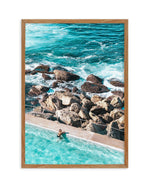 Bronte Pool II | PT Art Print-PRINT-Olive et Oriel-Olive et Oriel-50x70 cm | 19.6" x 27.5"-Walnut-With White Border-Buy-Australian-Art-Prints-Online-with-Olive-et-Oriel-Your-Artwork-Specialists-Austrailia-Decorate-With-Coastal-Photo-Wall-Art-Prints-From-Our-Beach-House-Artwork-Collection-Fine-Poster-and-Framed-Artwork