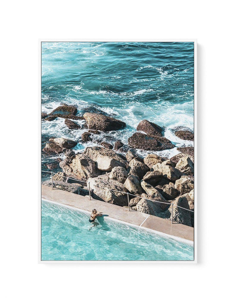 Bronte Pool II | PT | Framed Canvas-CANVAS-You can shop wall art online with Olive et Oriel for everything from abstract art to fun kids wall art. Our beautiful modern art prints and canvas art are available from large canvas prints to wall art paintings and our proudly Australian artwork collection offers only the highest quality framed large wall art and canvas art Australia - You can buy fashion photography prints or Hampton print posters and paintings on canvas from Olive et Oriel and have t