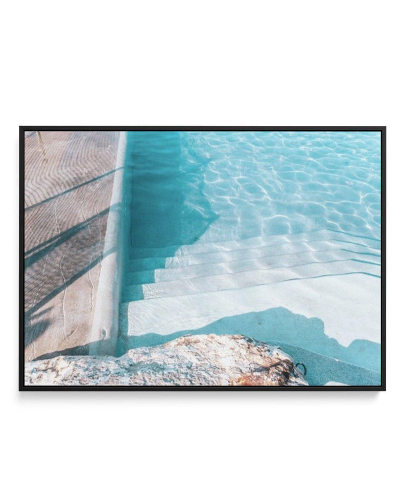 Bronte Pool III | Framed Canvas-CANVAS-You can shop wall art online with Olive et Oriel for everything from abstract art to fun kids wall art. Our beautiful modern art prints and canvas art are available from large canvas prints to wall art paintings and our proudly Australian artwork collection offers only the highest quality framed large wall art and canvas art Australia - You can buy fashion photography prints or Hampton print posters and paintings on canvas from Olive et Oriel and have them 