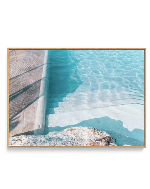 Bronte Pool III | Framed Canvas-CANVAS-You can shop wall art online with Olive et Oriel for everything from abstract art to fun kids wall art. Our beautiful modern art prints and canvas art are available from large canvas prints to wall art paintings and our proudly Australian artwork collection offers only the highest quality framed large wall art and canvas art Australia - You can buy fashion photography prints or Hampton print posters and paintings on canvas from Olive et Oriel and have them 