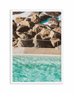 Bronte Pool I | PT Art Print-PRINT-Olive et Oriel-Olive et Oriel-A5 | 5.8" x 8.3" | 14.8 x 21cm-White-With White Border-Buy-Australian-Art-Prints-Online-with-Olive-et-Oriel-Your-Artwork-Specialists-Austrailia-Decorate-With-Coastal-Photo-Wall-Art-Prints-From-Our-Beach-House-Artwork-Collection-Fine-Poster-and-Framed-Artwork